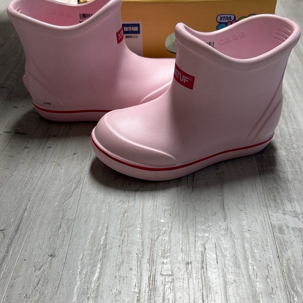 NATURINO Pink Kids Waterproof Boots